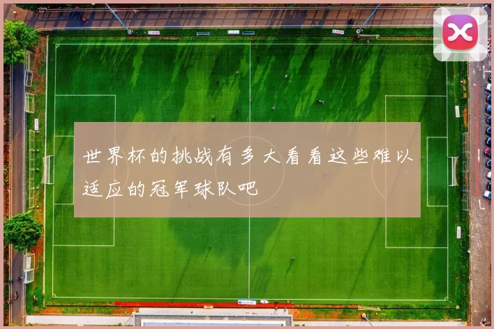 世界杯的挑战有多大看看这些难以适应的冠军球队吧